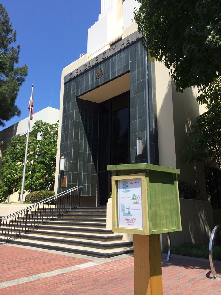 Little Free Library City Hall August 2014