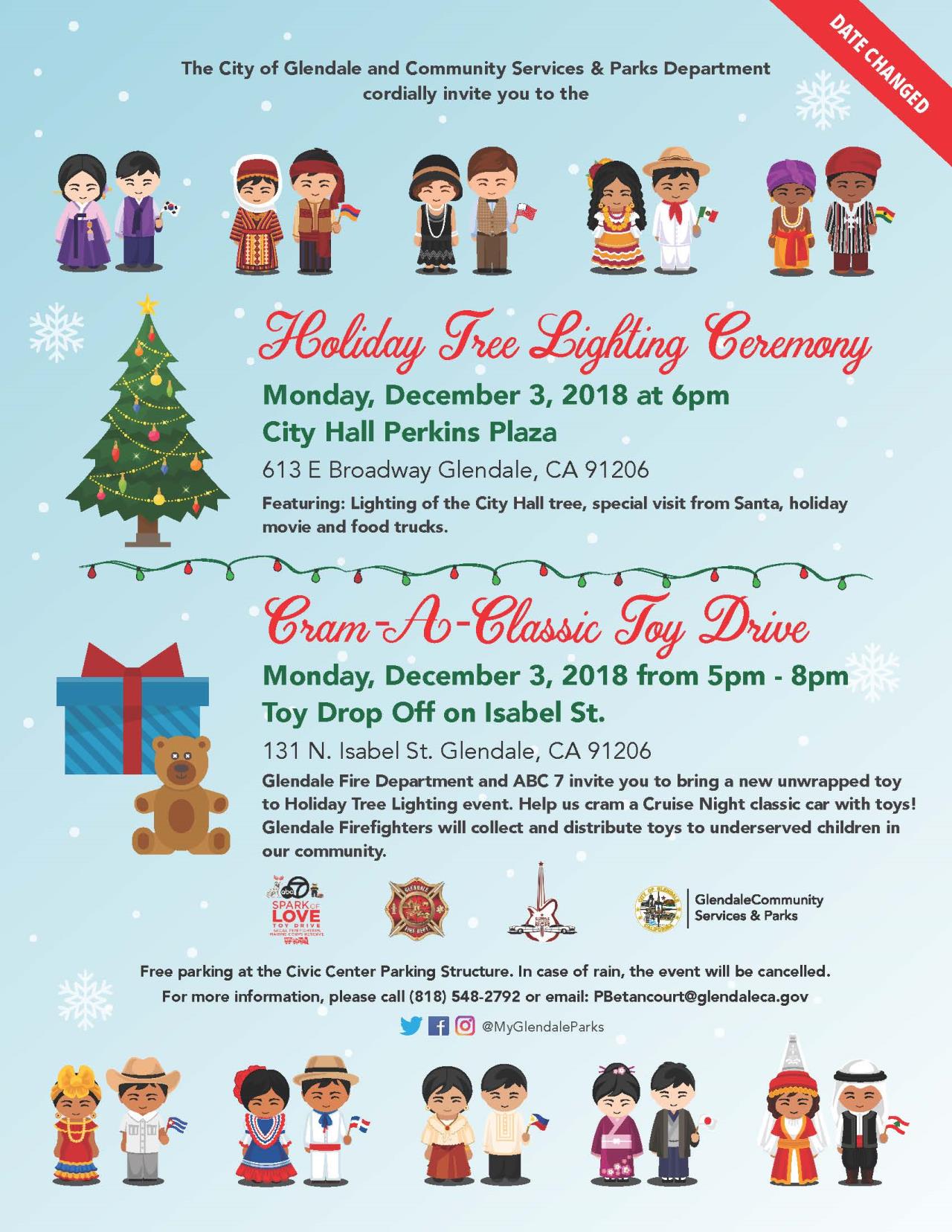 Holiday Tree Lighting Flyer2018