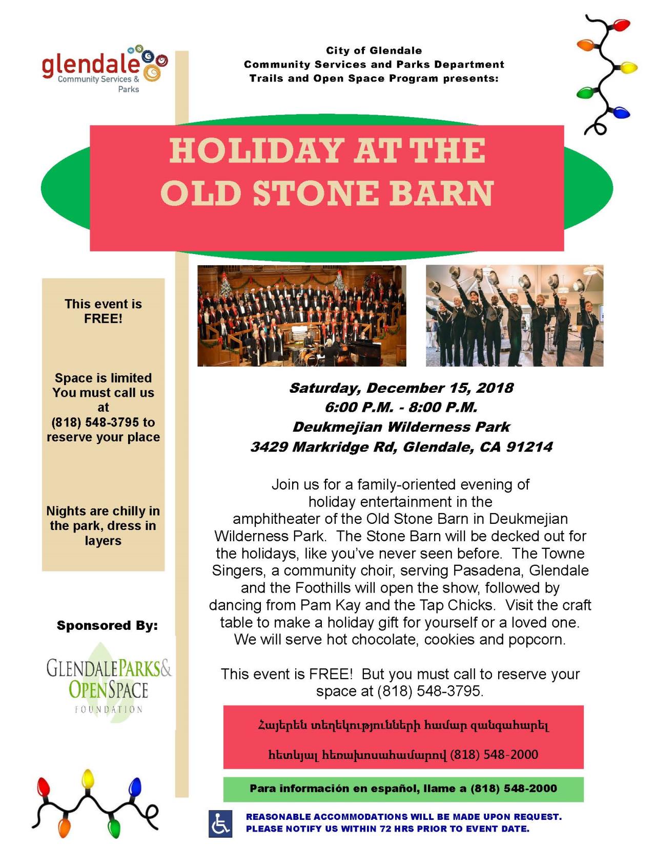 Holiday at the Old Stone Barn