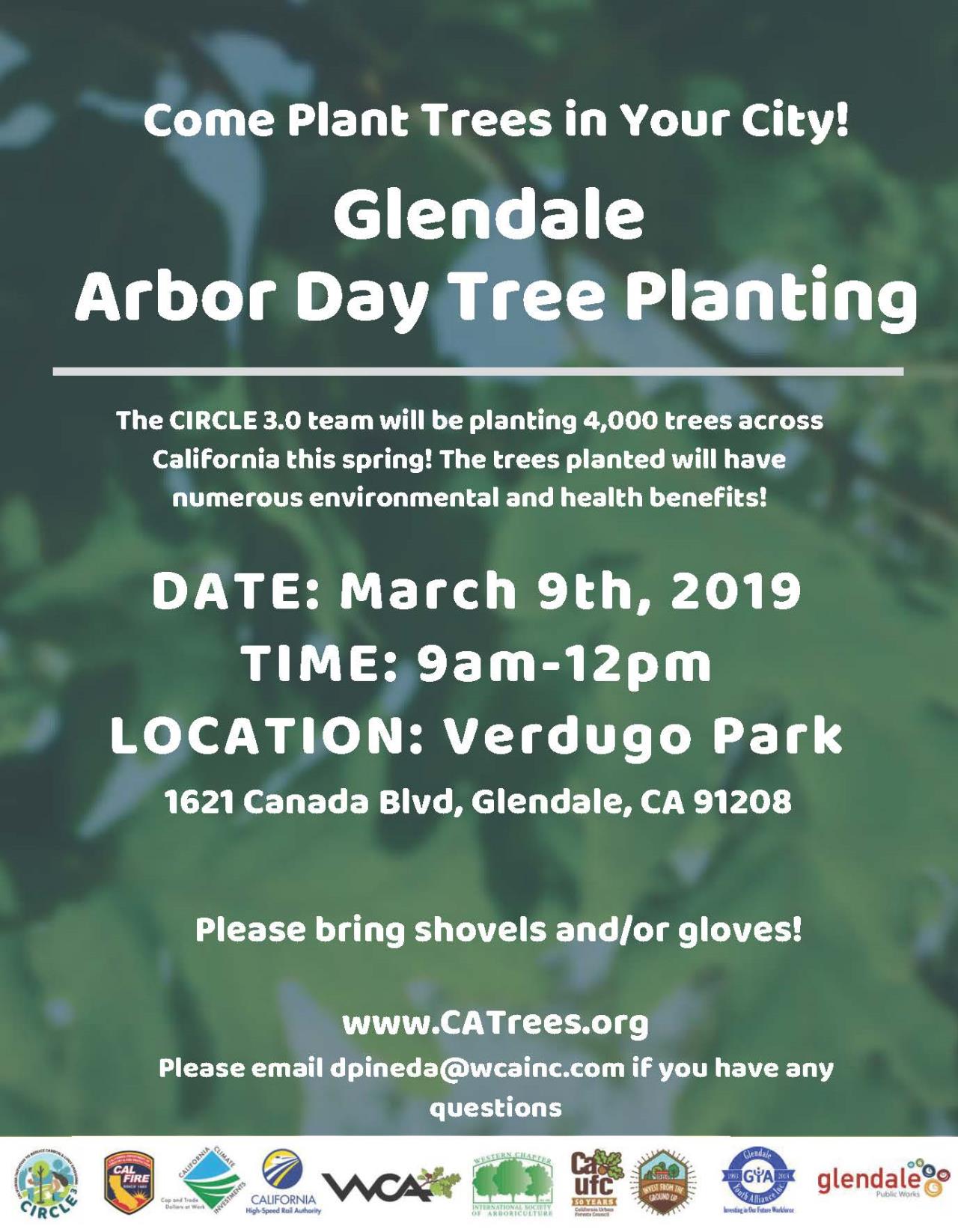 CIRCLE 3.0 Arbor Day event Glendale