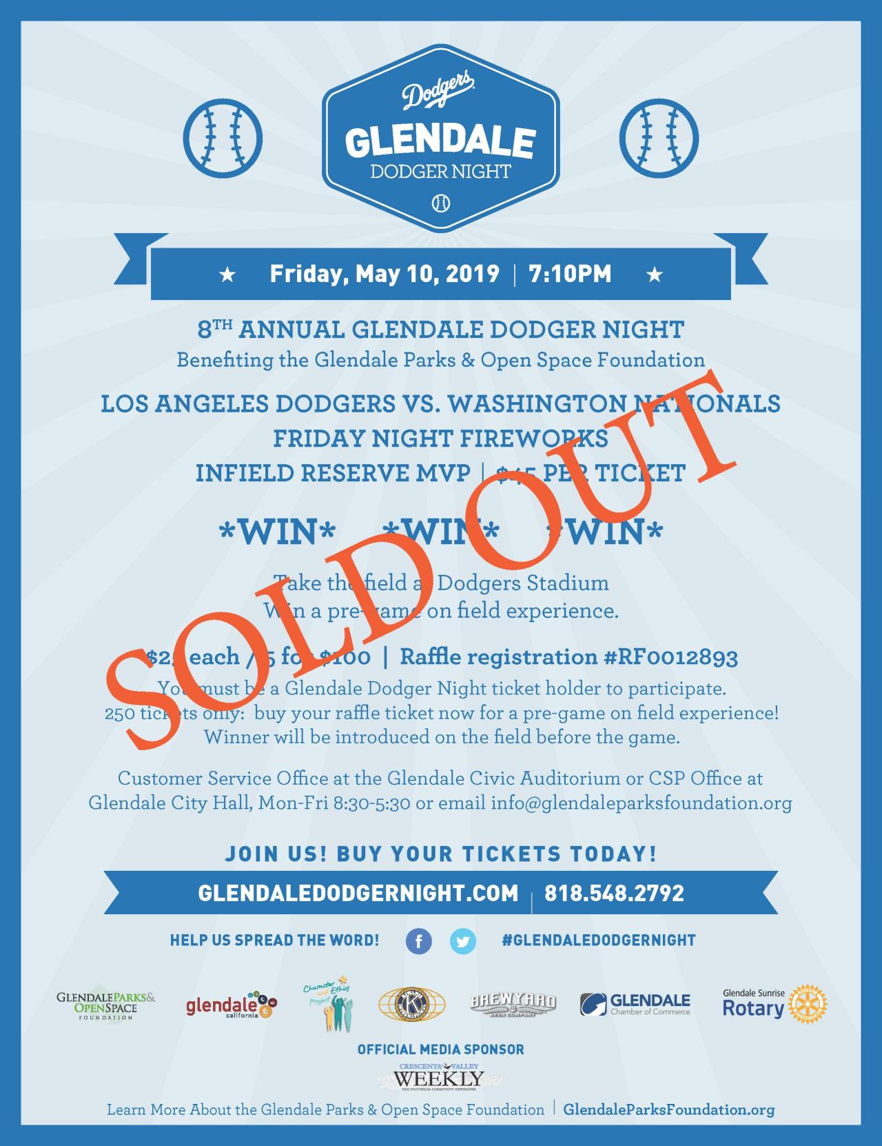 Glendale-Dodger-Night-2019-Flyer