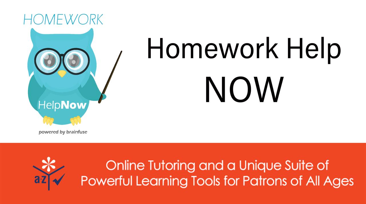 HomeworkHelpNow Banner