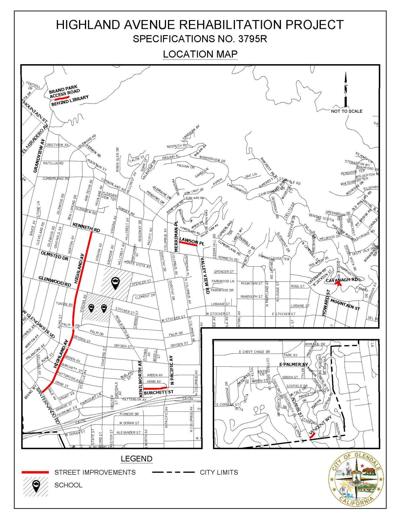 Highland - Project Location Map