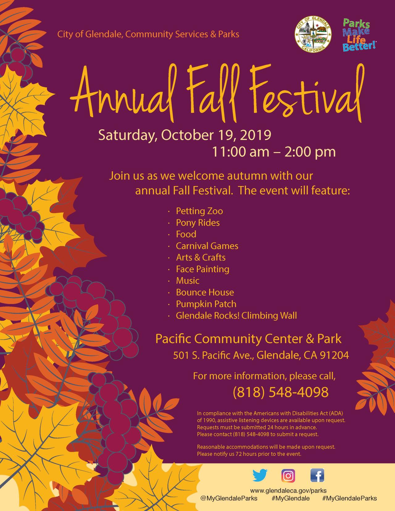 Fall Festival flyer 10-19-2019_