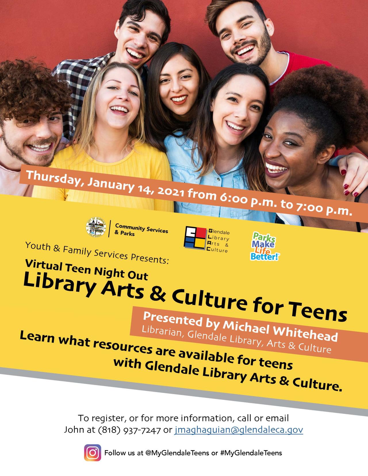 Library Arts and culture teens FINAL