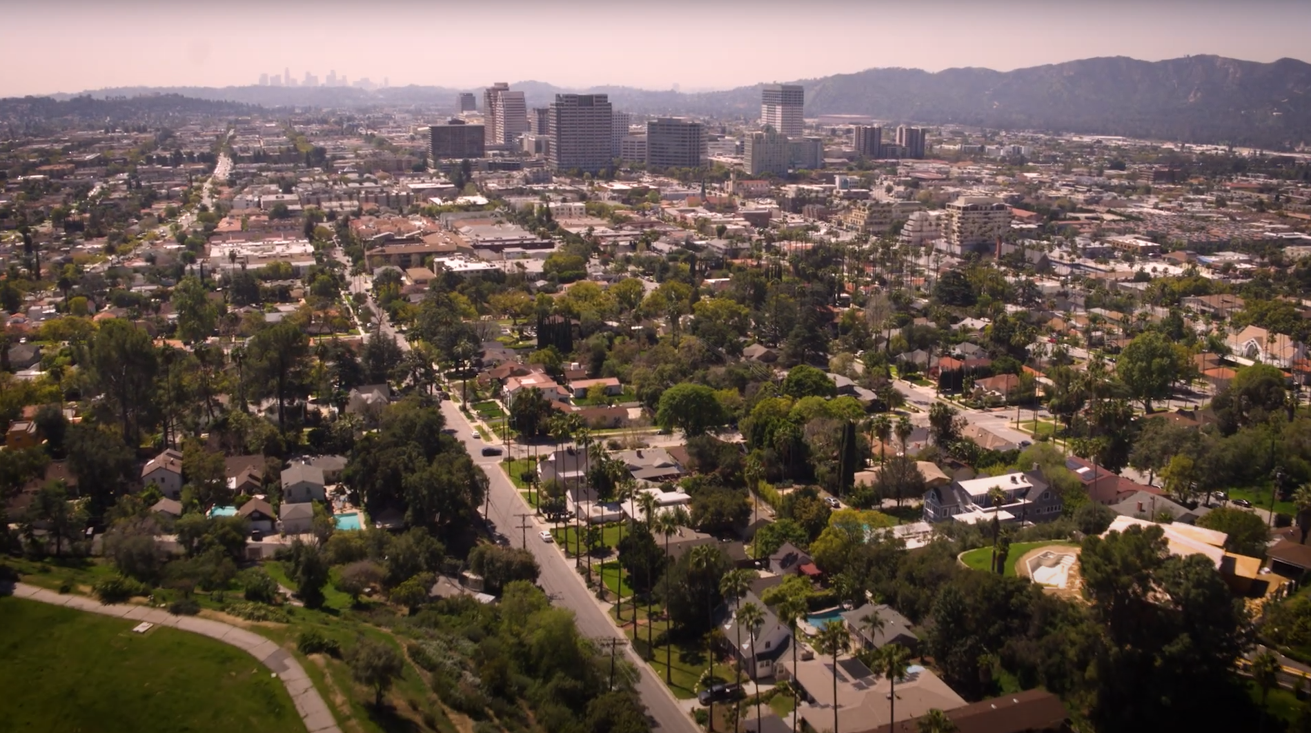 Glendale Section 8 aerial shot