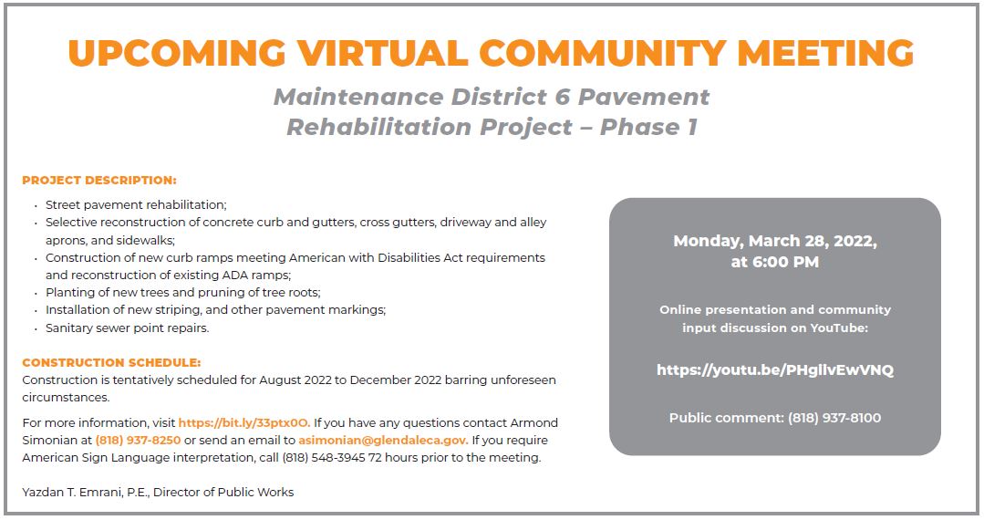 MD6 Virtual Community Meeting Postcard