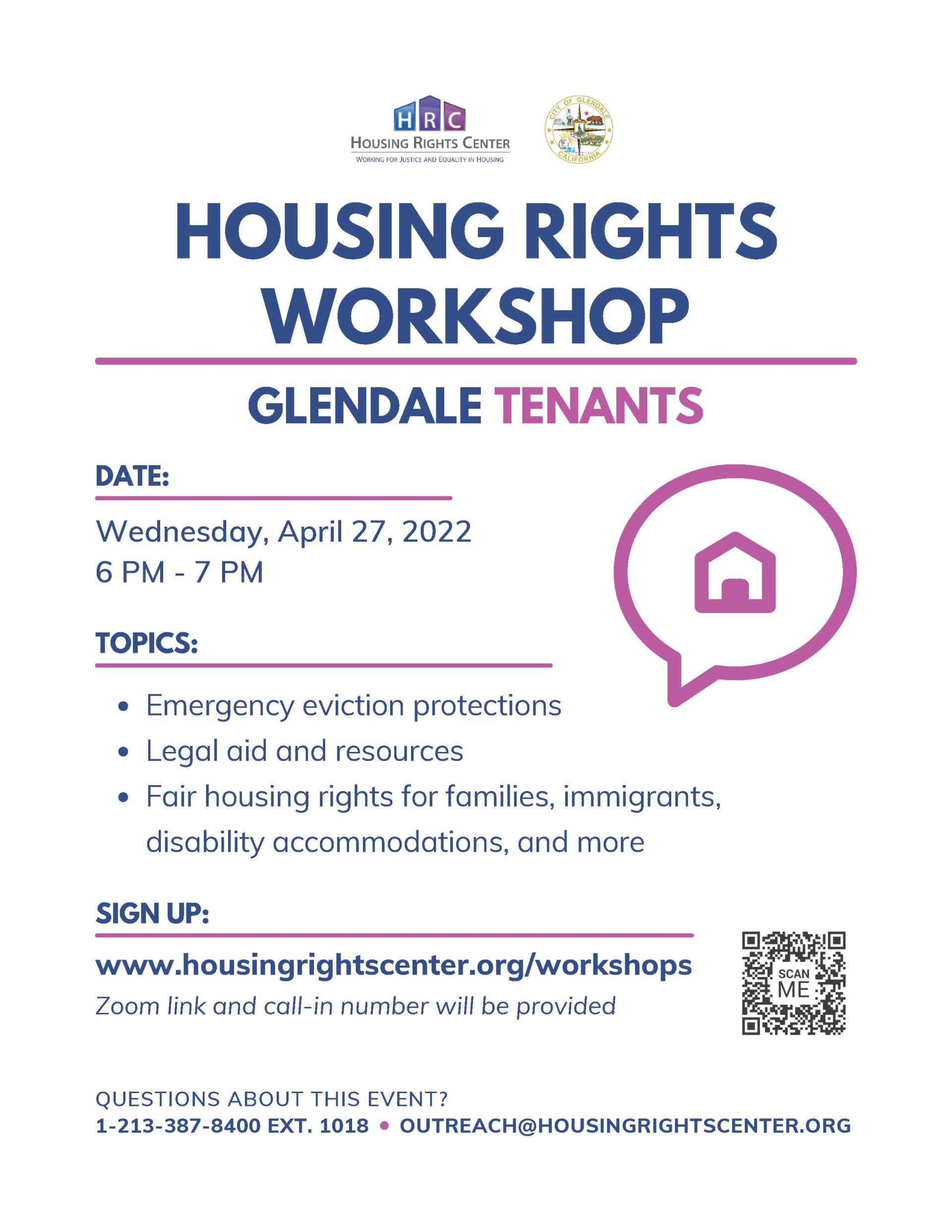 Glendale Tenants - Flyer (E)