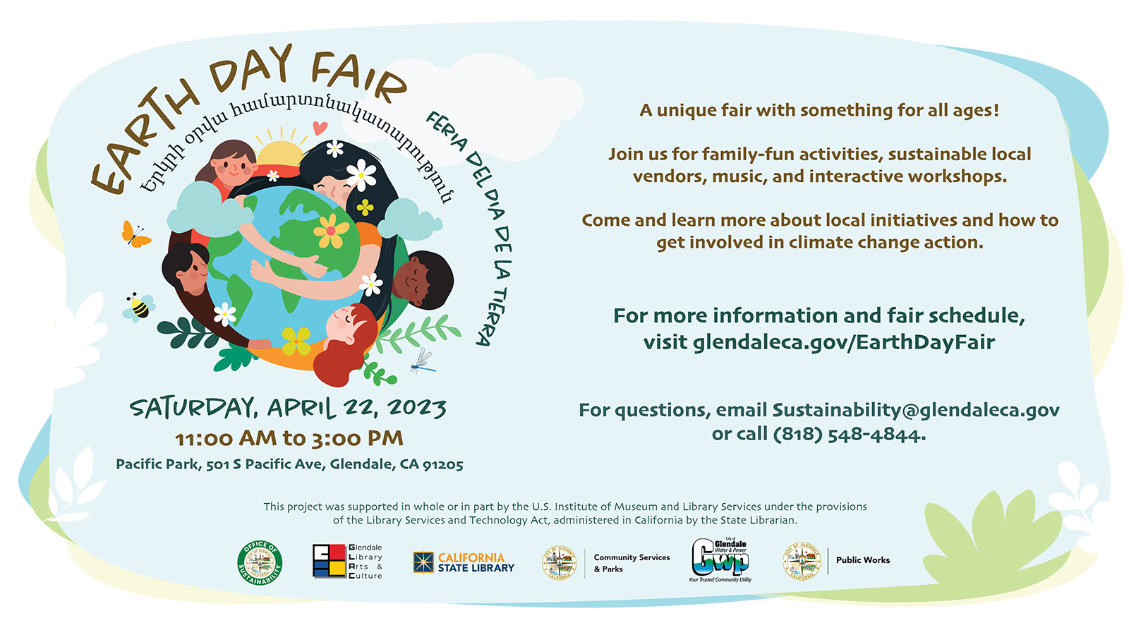 Earth Day Fair Twitter copy