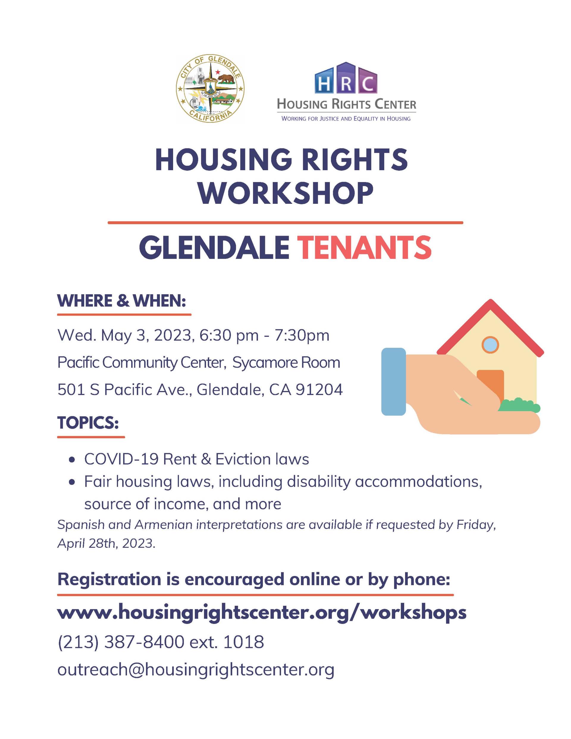 2023-05-03 Glendale Tenants HRW Flyer_English