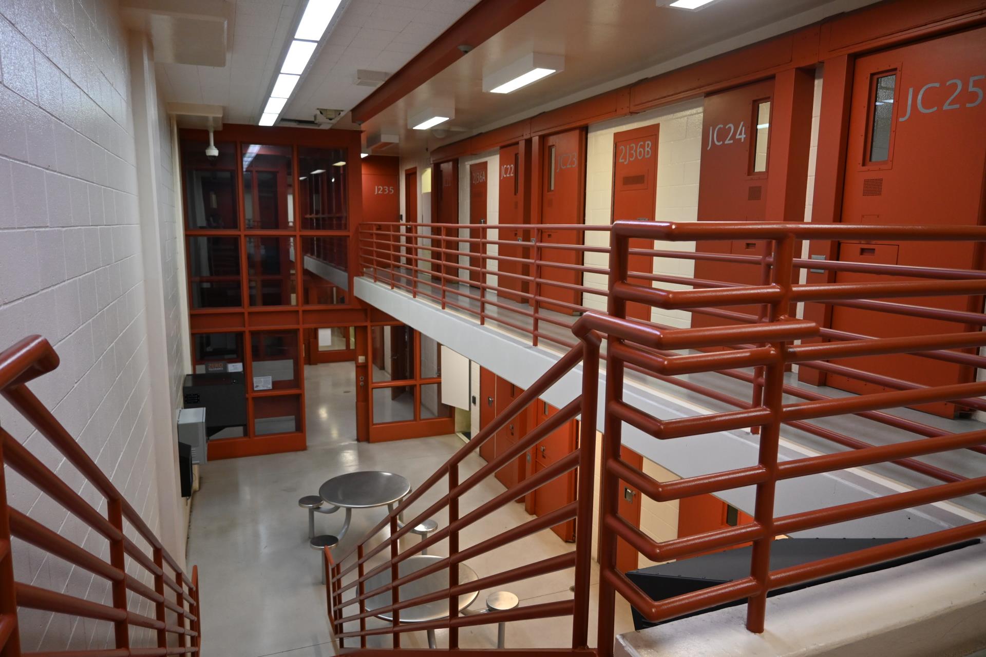 Jail block from second floor