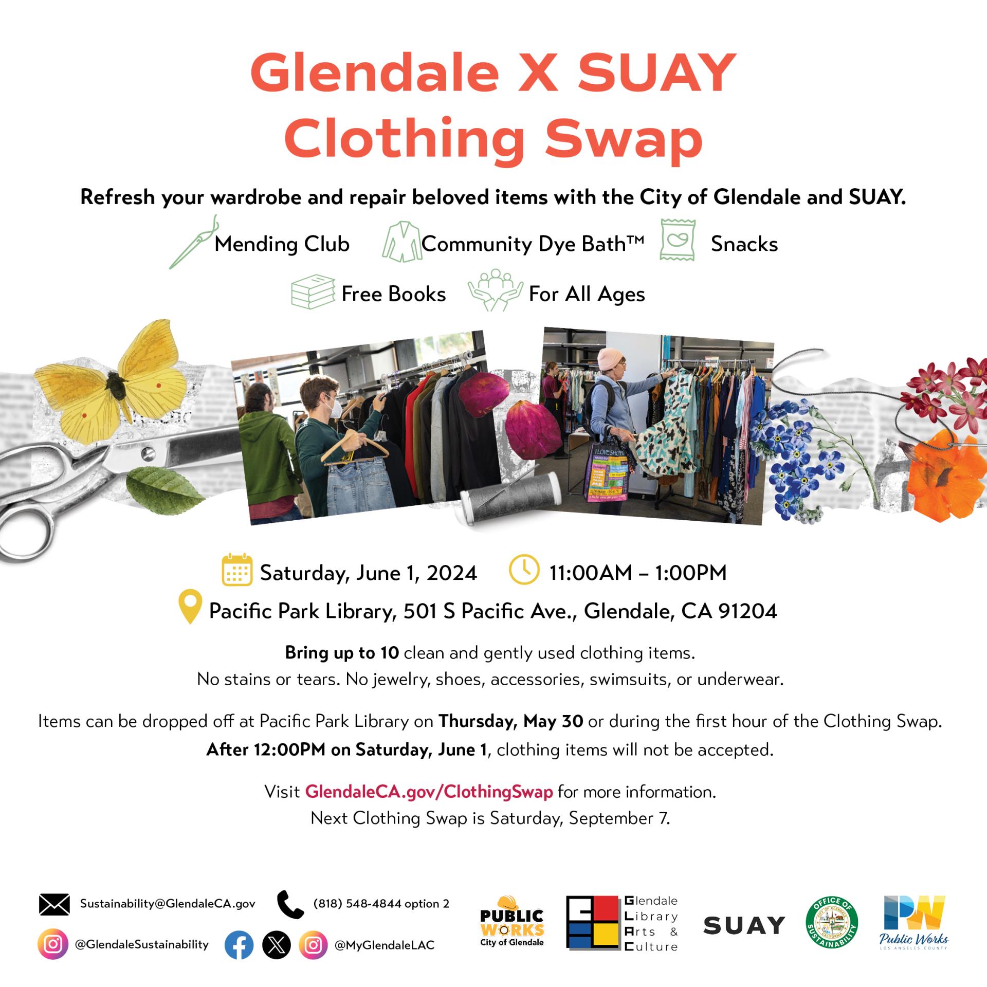 Clothing Swap x SUAY Instagram