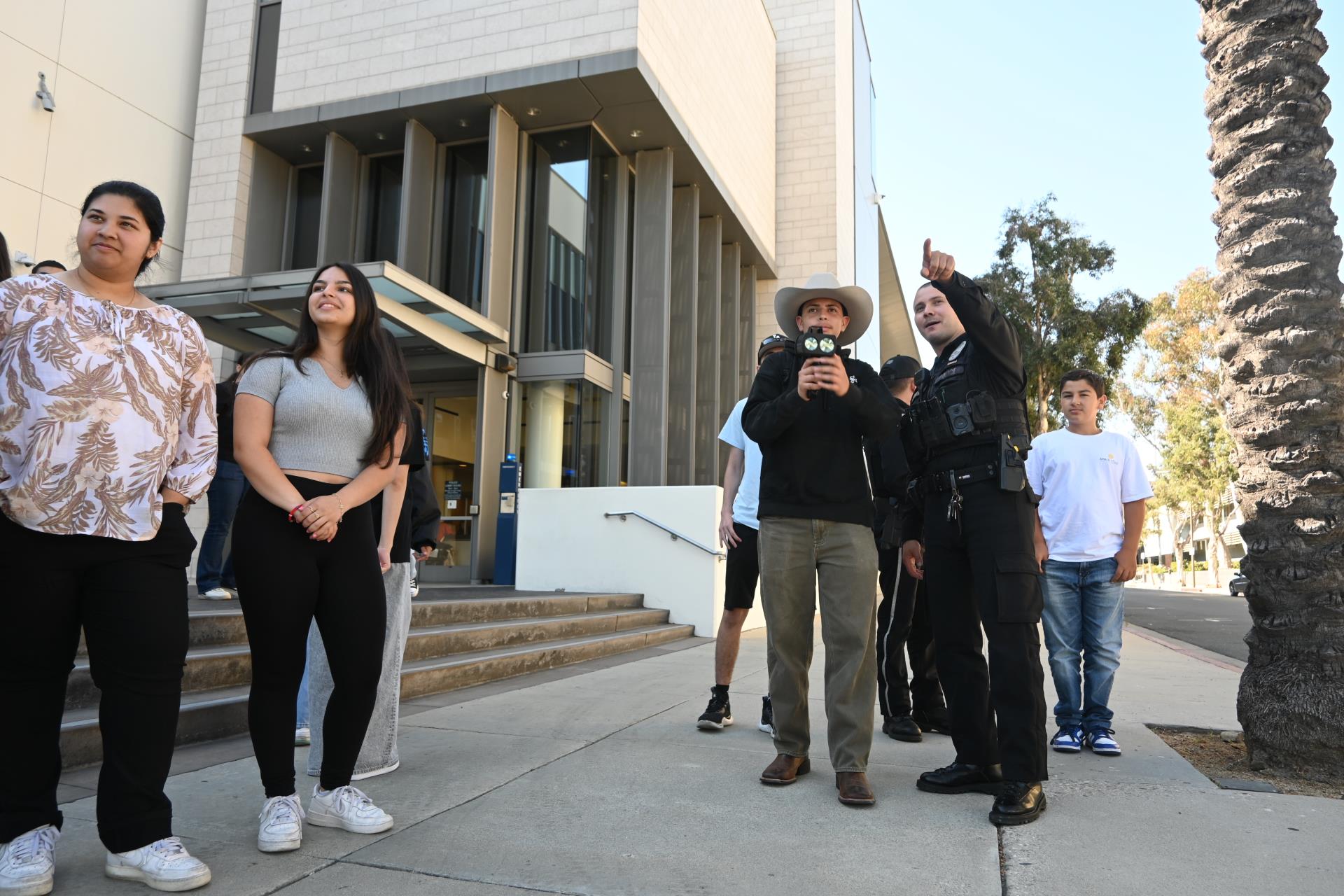 Teens using lidar