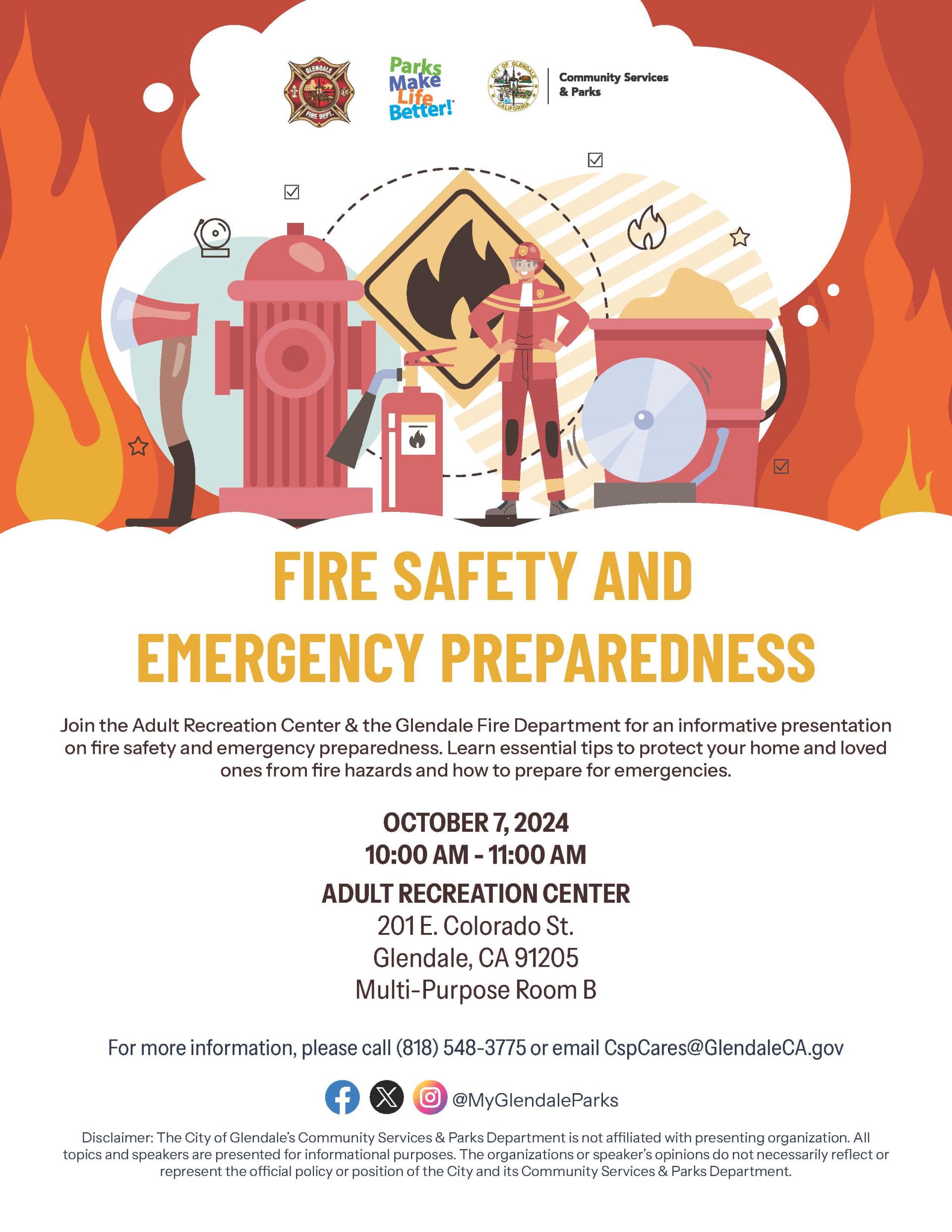 Fire Safety & Emergency Preparedness