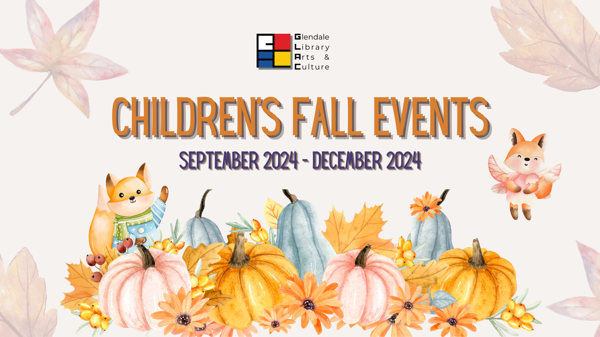 2024 Children’s Fall Banner